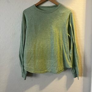 Green Long Sleeve Sweatshirt